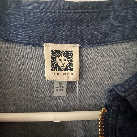 Anne Klein Denim Dress…NWT - Picture 3 of 4
